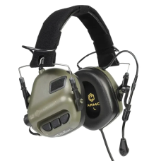 Активні навушники Earmor M32 Green з мікрофоном