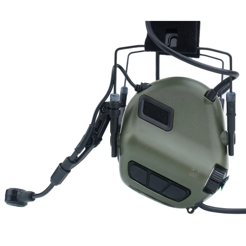 Активні навушники Earmor M32 Green з мікрофоном