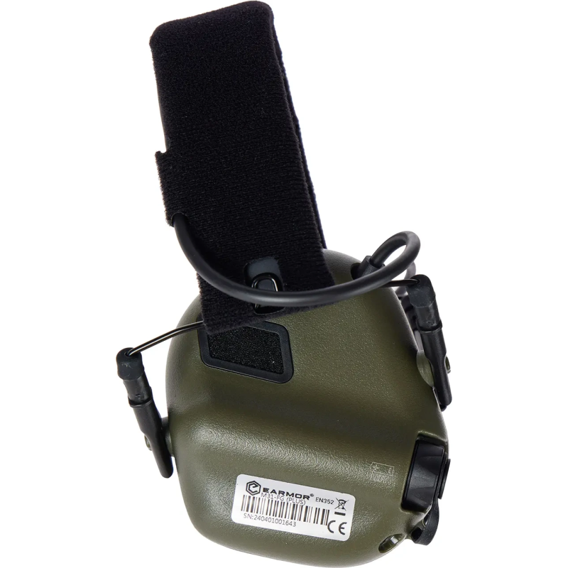Активні навушники Earmor M31 Plus (з кріпленням ARC Rail) Green