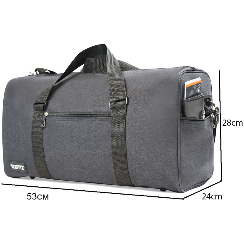 Сумка дорожня TravelZ  Basics Black (604395)
