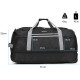 Сумка дорожня на колесах TravelZ Wheelbag Doubleloader foldable black  (603096)