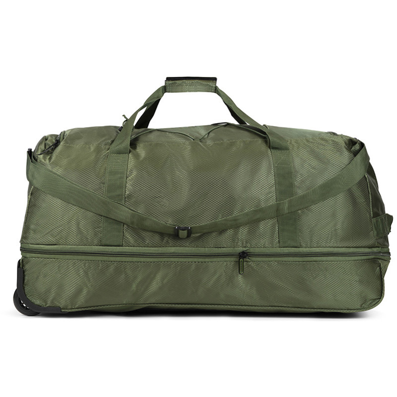 Сумка дорожня на колесах TravelZ Wheelbag Doubleloader foldable green  (603097)