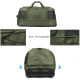 Сумка дорожня на колесах TravelZ Wheelbag Doubleloader foldable green  (603097)