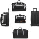 Сумка дорожня на колесах TravelZ Wheelbag Doubleloader black  (603098)