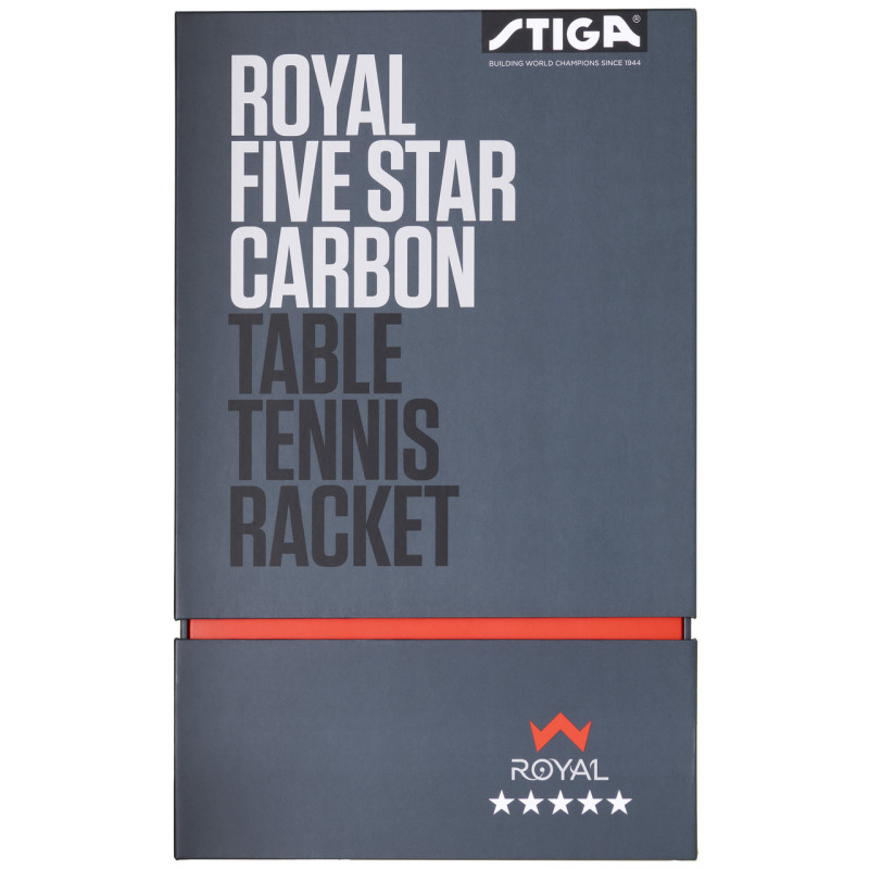 Ракетка для настольного тенниса Stiga Royal Five Star Carbon FL (1215-2818)