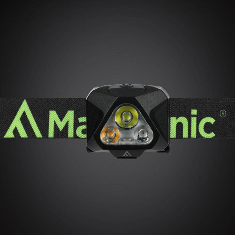Ліхтар налобний Mactronic Illuma (430 Lm) Cool White/Neutral White/Red LED USB Recharge Type-C (AHL0081)