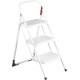 Драбина Rolser Taburete M/11 UNE 3 щаблі  Blanco (MET004-1024)