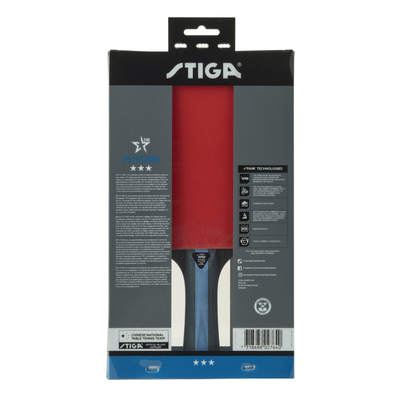 Ракетка для настольного тенниса Stiga Future 3 Star FL (1213-3318-01)