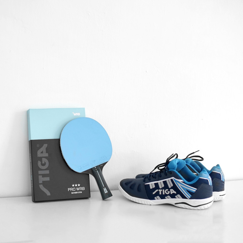Ракетка для настольного тенниса Stiga Pro WRB Blue Edition 3 Star FL (1213-0006-01)