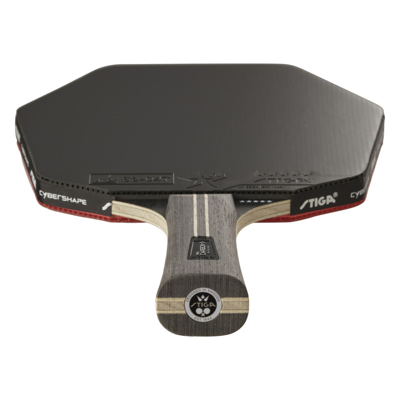 Ракетка для настольного тенниса Stiga Pro Carbon Plus Cybershape 5 Star FL (1215-0401-35)