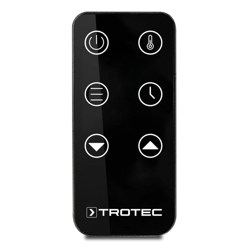 Тепловентилятор керамічний Trotec TFC 220 E 2200W Black (1410000690)