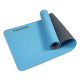 Килимок спортивний Toorx Yoga Professional TPE 183 х 60 х 0,6 см для йоги та фітнесу Azzurro/Antracite