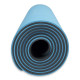 Килимок спортивний Toorx Yoga Professional TPE 183 х 60 х 0,6 см для йоги та фітнесу Azzurro/Antracite