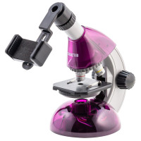 Детский микроскоп SIGETA MIXI 40x-640x PURPLE (смартфон-адаптер)