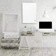 Обігрівач інфрачервоний панельний Trotec TIH 500 S 905x605 mm 580W White (1410003012)