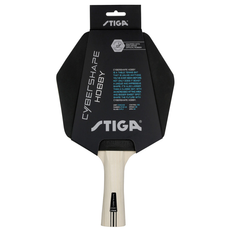 Ракетка для настольного тенниса Stiga Cybershape Hobby FL (1216-0106-35)