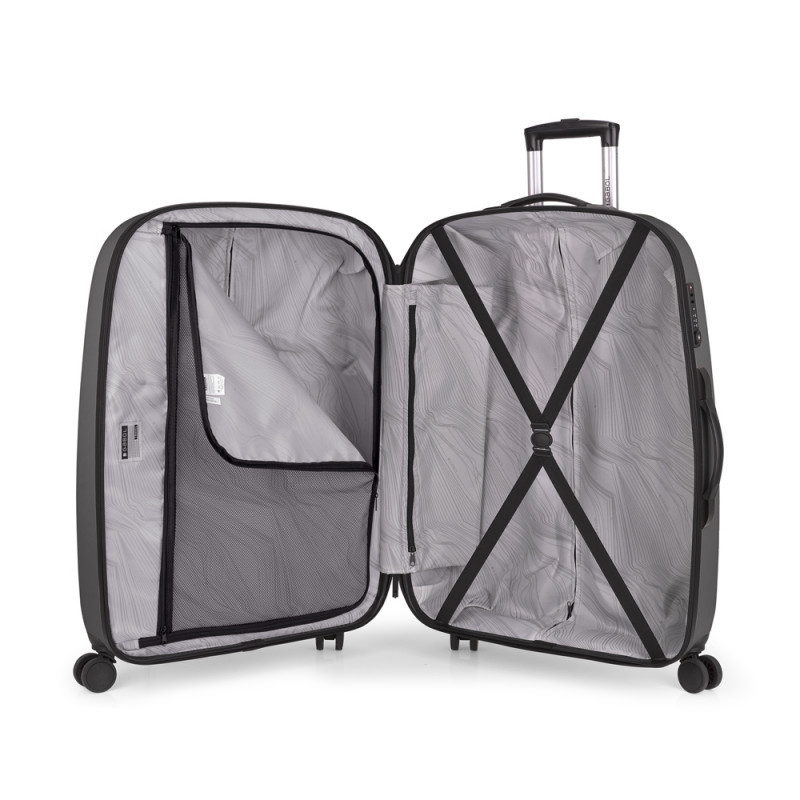 Валіза Gabol Paradise XP (L) Grey (123347-016)