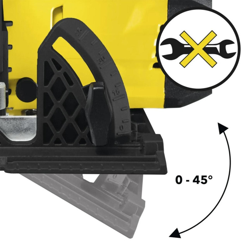 Пила циркулярна акумуляторна Trotec PCSS 10-20V + кейс (4430000110)