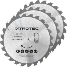 Диск пиляльний Trotec 190х20х2,2 HW24 Wood (3 шт) (6215001330)