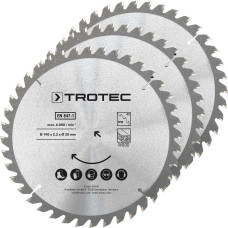 Диск пиляльний Trotec 190х20х2,2 HW40 Wood (3 шт) (6215001331)