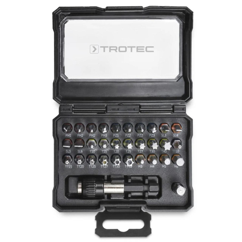 Набір біт Trotec PSCS Screwdriver 32 pieces Bit Set (6200001001)