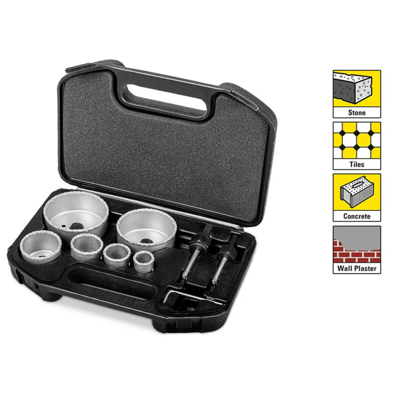 Набір свердел корончастих Trotec Carbid Set (6215001350)
