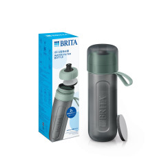 Фільтр-пляшка Brita Active 600 мл, зелена (1052251)
