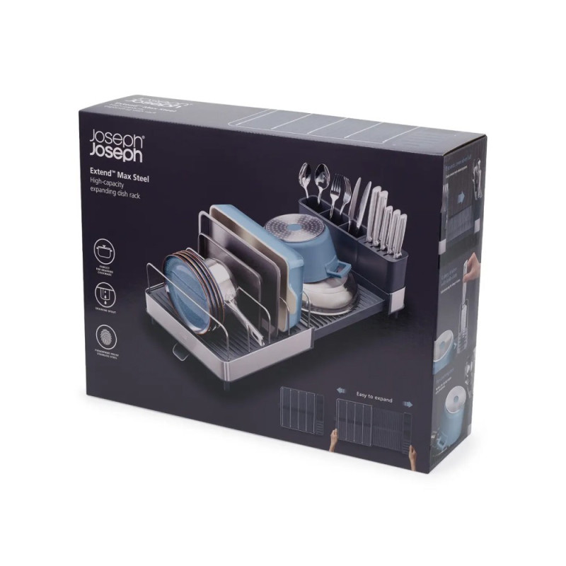 Регульована сушарка для посуду Joseph Joseph Stainless-Steel Extend Max 851690