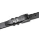 Ремінь чоловічий шкіряний Semi Line Black (P8230-0 M)