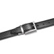 Ремінь чоловічий шкіряний Semi Line Black/Brown (P8232-0 L)