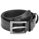Ремінь чоловічий шкіряний Semi Line Black (P8236-0 S)