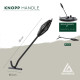 Підйомник кришки Groenberg Knopp Handle Black (266019)