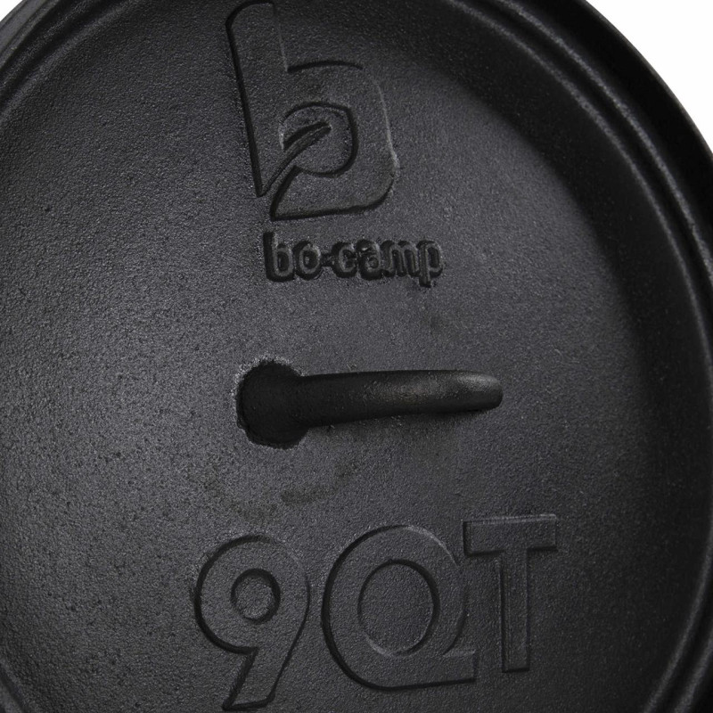Казан з кришкою Bo-Camp Dutch Oven Cast Iron 31 cm / 7.1 L Black (2122415)