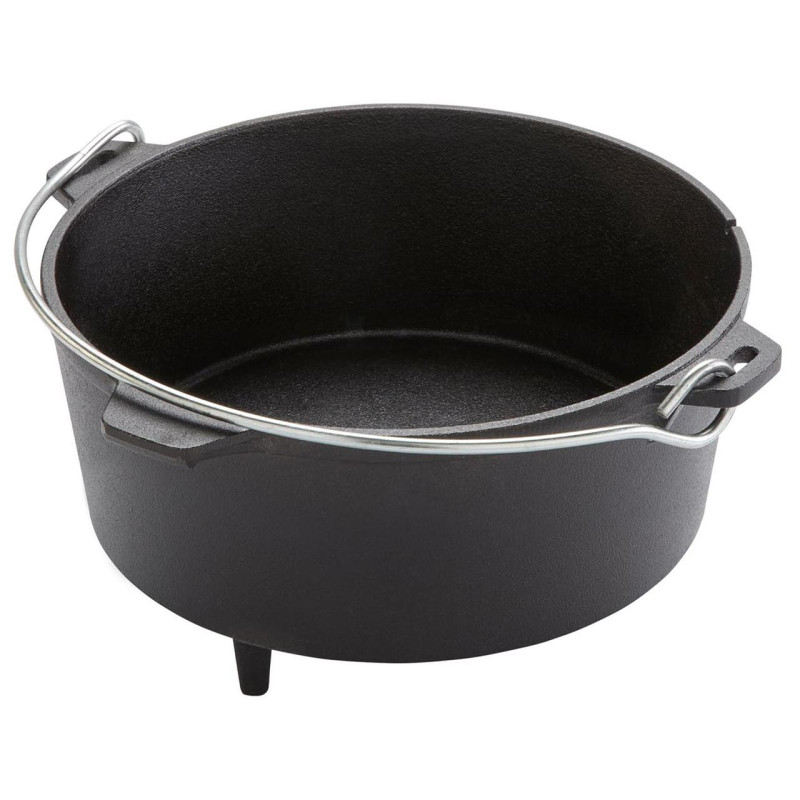 Казан з кришкою Groenberg Askja Pot 25 cm / 4 L Black (266016)
