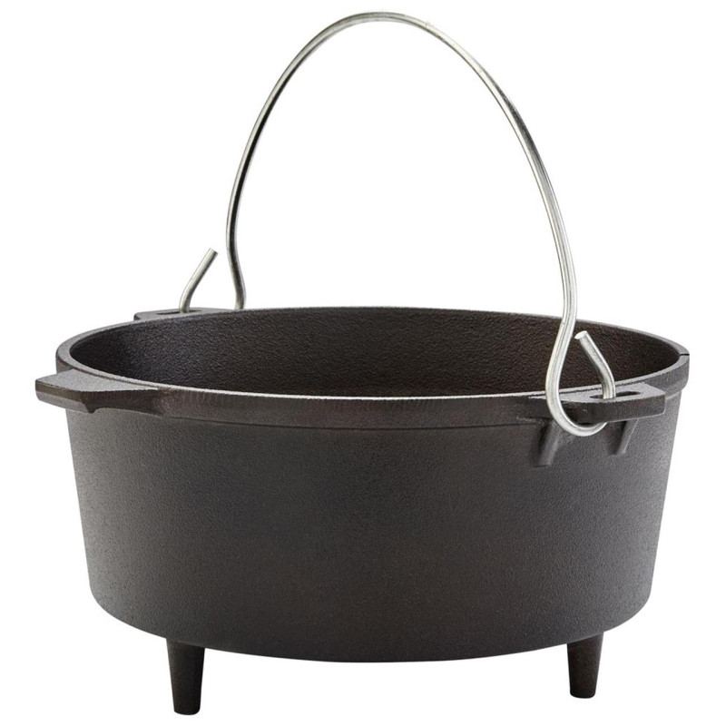 Казан з кришкою Groenberg Askja Pot 25 cm / 4 L Black (266016)