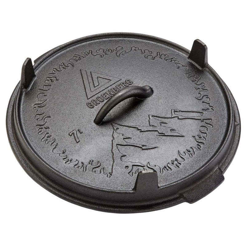 Казан з кришкою Groenberg Askja Pot 30 cm / 7 L Black (266017)