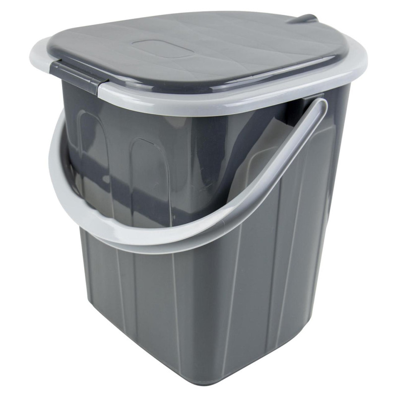Біотуалет Bo-Camp Portable Toilet Square 20 Liters Grey (5502820)