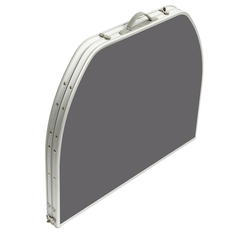 Стіл Bo-Camp Case Model Oval 150x80 cm Grey (1404399)