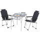 Стіл Bo-Camp Premium 90x60 cm Grey (1404402)