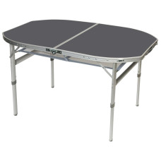 Стіл Bo-Camp Case Model Oval 120x80 cm Grey (1404415)