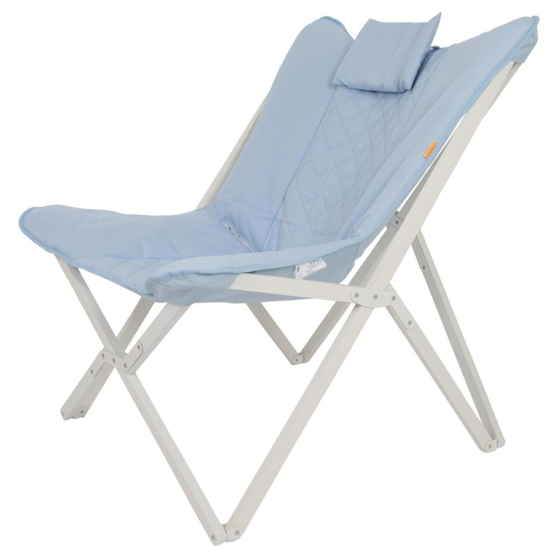 Крісло розкладне Bo-Camp Gordes L Pastel Blue (1200371)