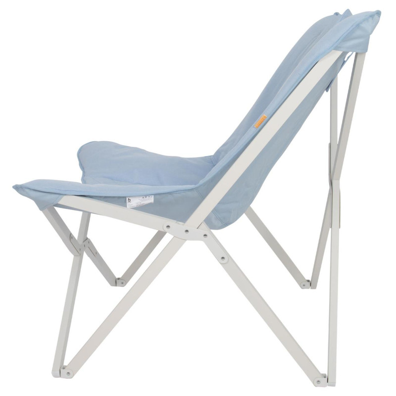 Крісло розкладне Bo-Camp Gordes L Pastel Blue (1200371)
