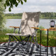 Крісло розкладне Bo-Camp Chelsea Grey (1204810)