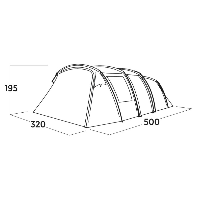 Палатка двухместная Easy Camp Hamra 5 (120495)