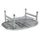 Стол Bo-Camp Premium Oval 100x70 cm Grey (1404424)