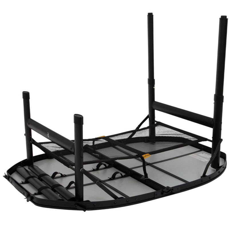 Стіл Bo-Camp Northgate 100x70 cm Black/Grey (1404189)