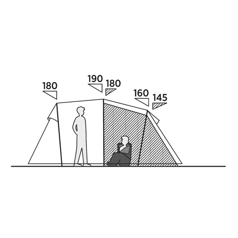 Палатка пятиместная Easy Camp Hidra 5 (120491)