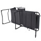 Кровать раскладная Bo-Camp Sun Lounger With Sunscreen 5 Positions Grey (1304492)