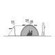 Намет чотиримісний Easy Camp Lomsdal 4 (120480)
