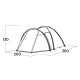 Палатка трехместная Easy Camp Lomsdal 3 (120479)